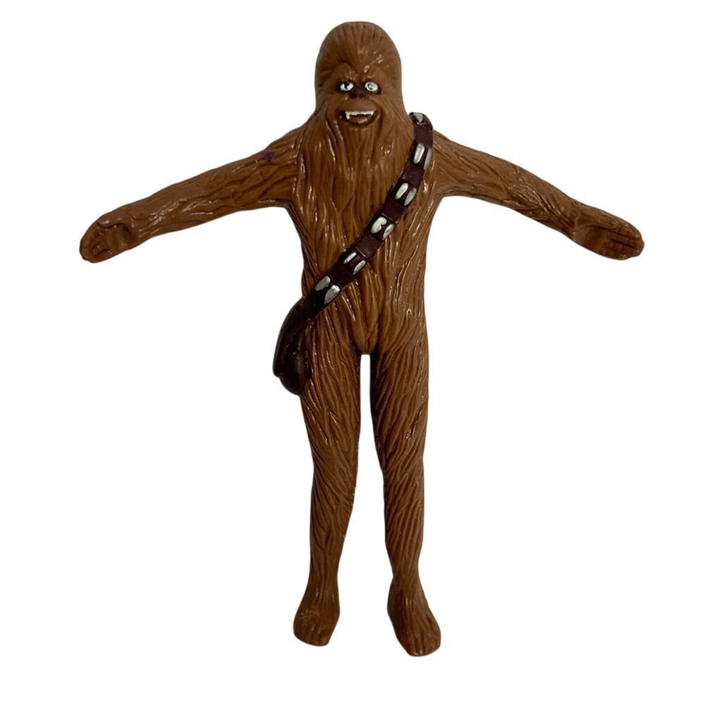 Vintage Star Wars 6" Chewbacca Action Figure Bendy Bendable Pose Just Toys 1993